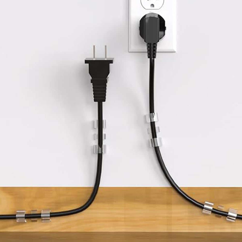 5mm Self Adhesive Cable Clips and Cord Holders for Wire Management