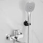 Adjustable Vacuum Suction Shower Head Holder with No Drill Mount