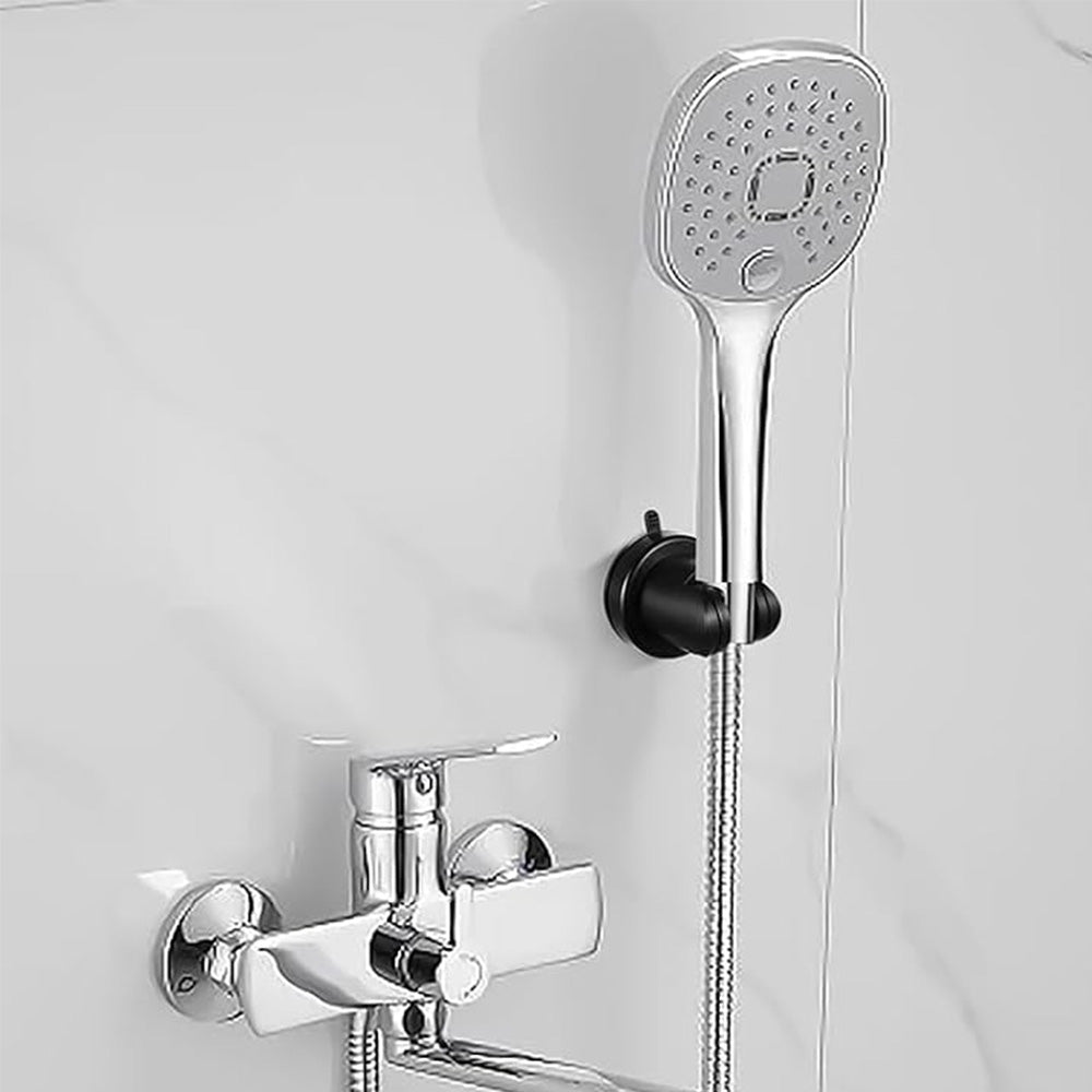 Adjustable Vacuum Suction Shower Head Holder with No Drill Mount