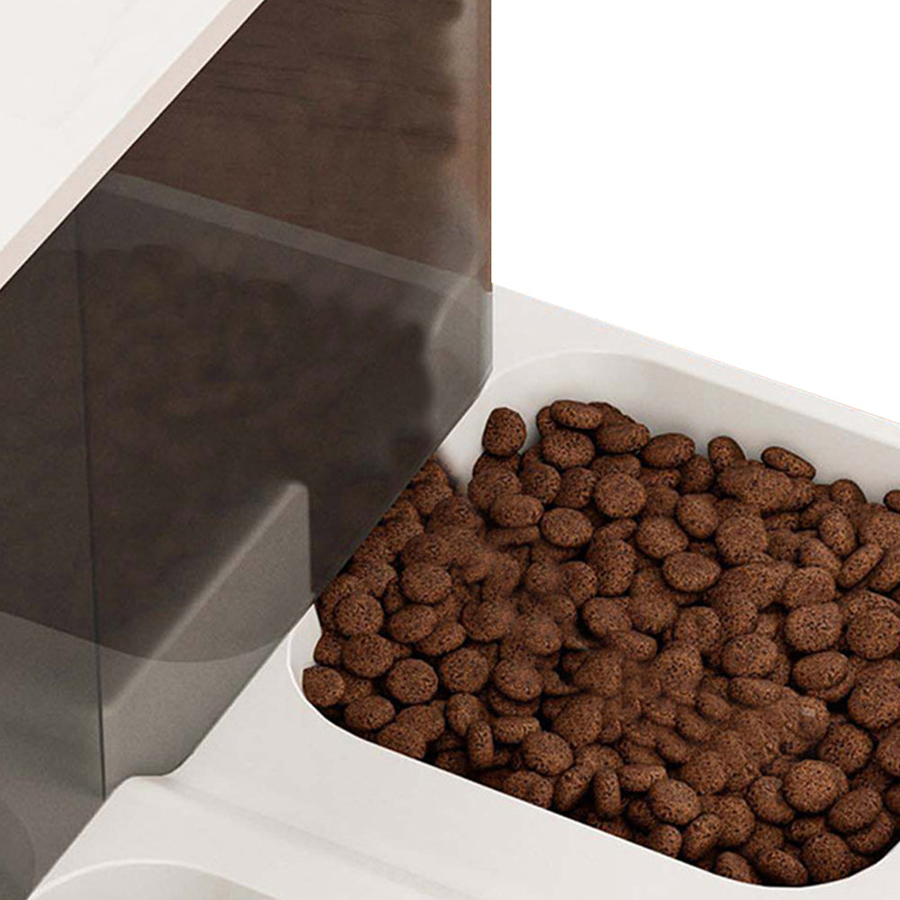 2-in-1 Automatic Feeder Food Water Dispenser