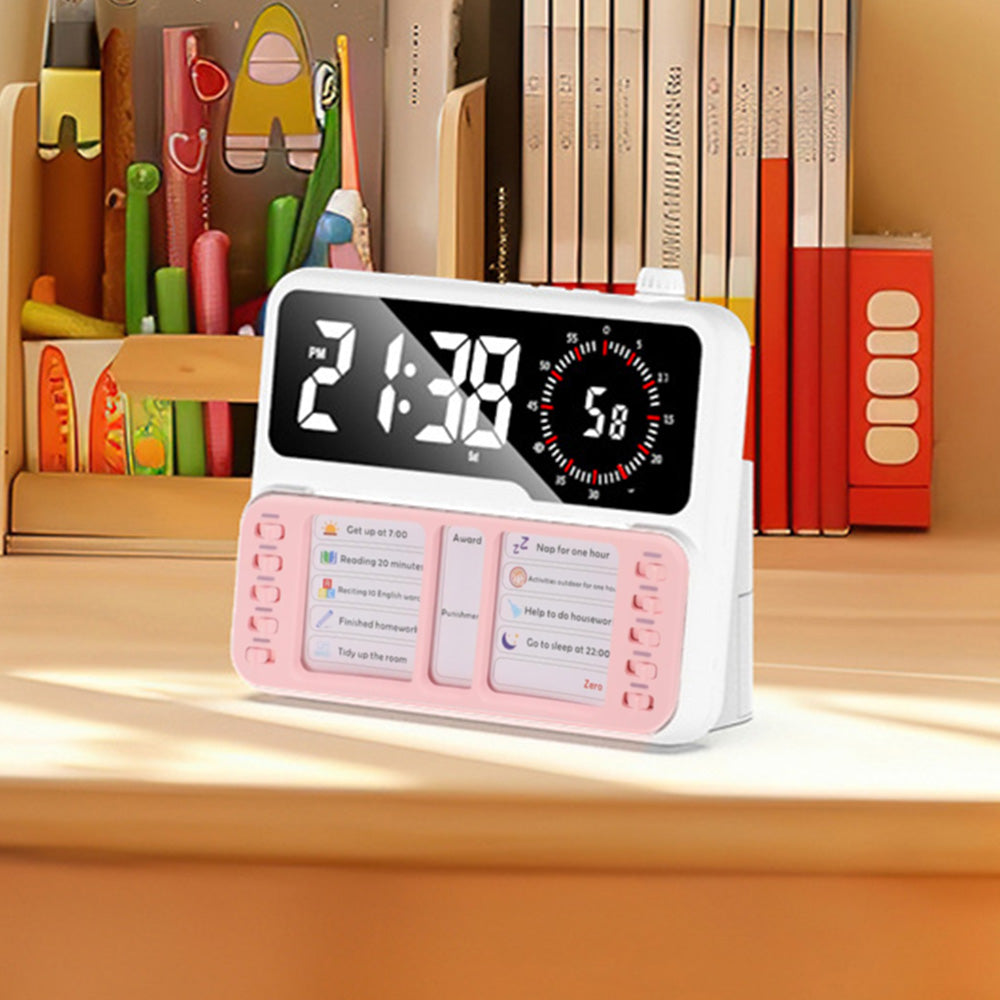 Visual Countdown Timer Clock Task Board and Pen Holder