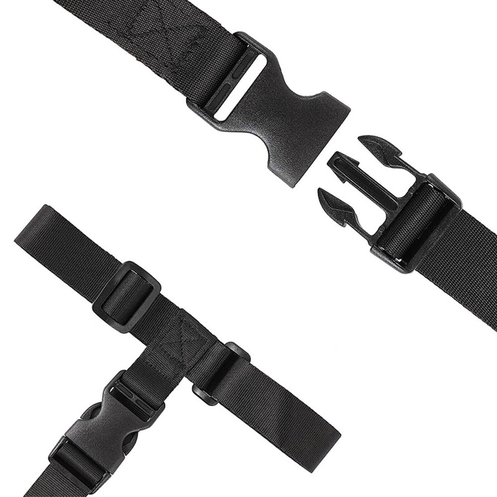 2Pcs Adjustable Luggage Straps Set T-Shaped and Add-a-Bag Strap for Connecting 3 Suitcases