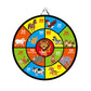 72CM Large Dart Board For Kids With 12 Sticky Balls Double-Sided Dart Board Game