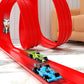 Car Racing Track Set Five Meter Race Track Dual Lane Gravity