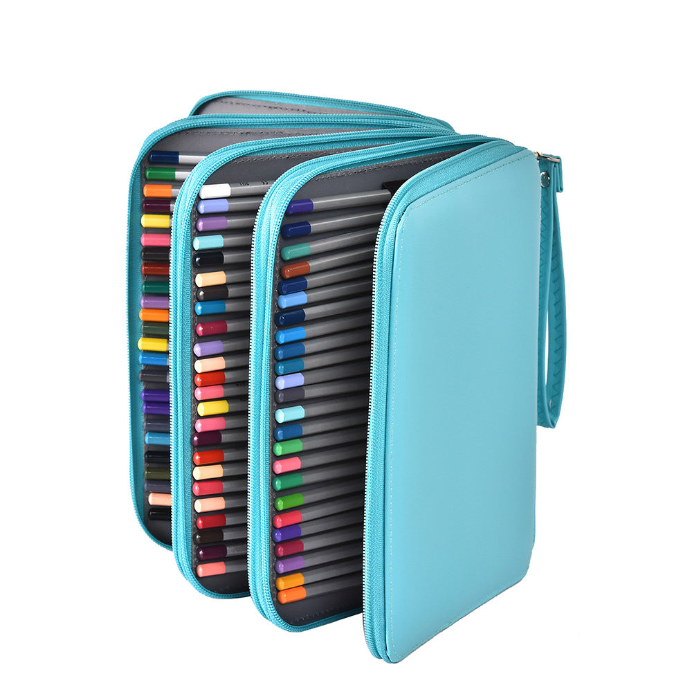 184 Slot Foldable Large Capacity Pencil Case Makeup Bag and Storage Organizer