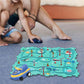 DIY Car Track Puzzle Play Set With A Cute Vehicle Preschool Educational Montessori Toy
