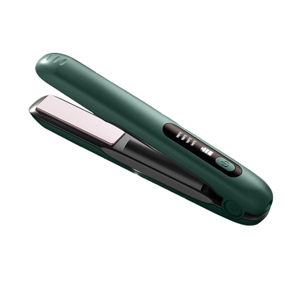 2 in 1 Portable Hair Straightener and Curler Cordless USB Mini Hair  Flat Iron