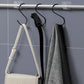 10 Pcs No Drill Curtain Rod Holder Self Adhesive Hook for Smooth Surface