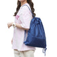Water-resistant Drawstring Backpack Bag Portable Gym Backpack for Outdoor Travel