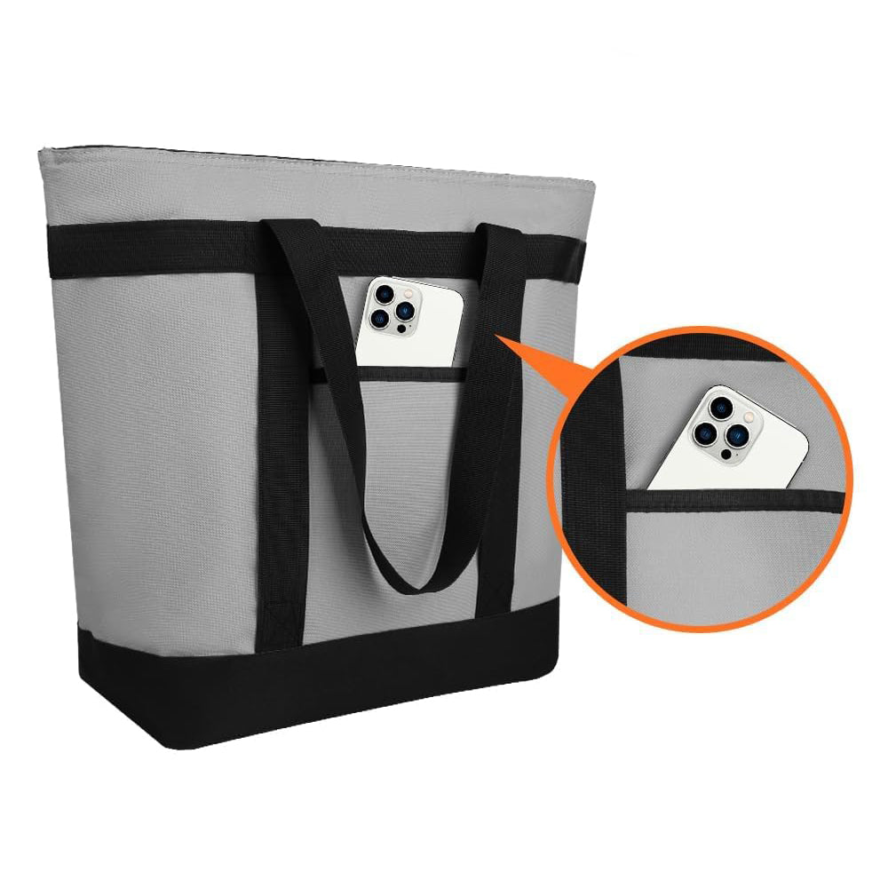 Insulated Lunch Bag Large 39L Thermal Cooler Tote for Picnic Beach Grocery