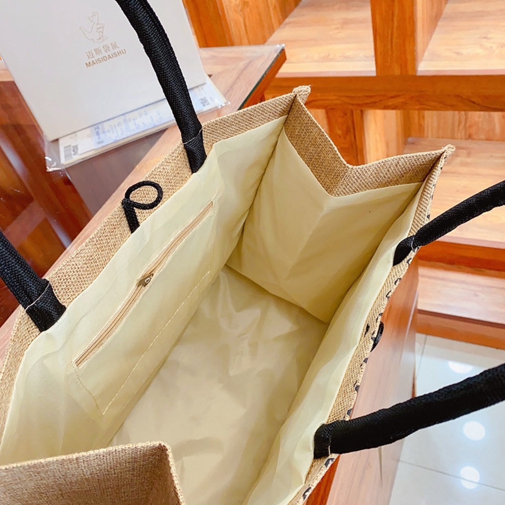 Jute Reusable Handbags-mama