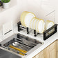 Extendable Stainless Steel Sink Dish Drying Rack