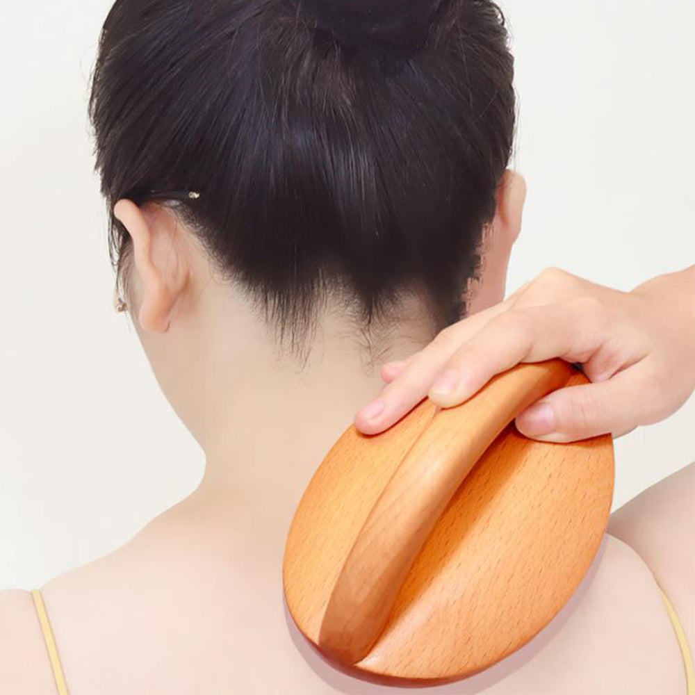 Handheld Wood Therapy Massage Brush for Cellulite Remover