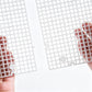 8 Piece Plastic Aquarium Grid Divider Set for Fish Tanks and Breeding