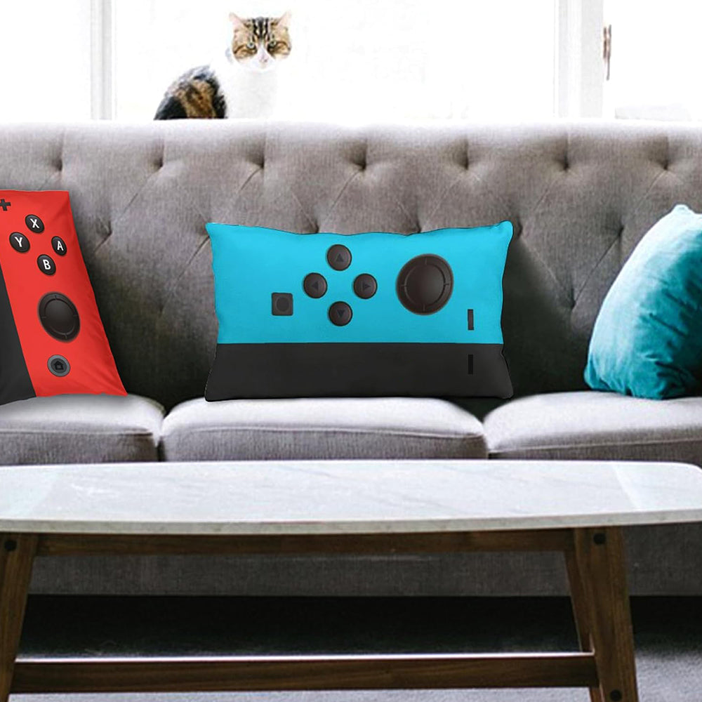 2Pcs 50x30CM Soft Gaming Throw Pillow Case Cushion Cover Polyester Gaming Decorative Pillowcase