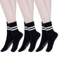 6 Pairs Non-Slip Yoga Cushioned Socks