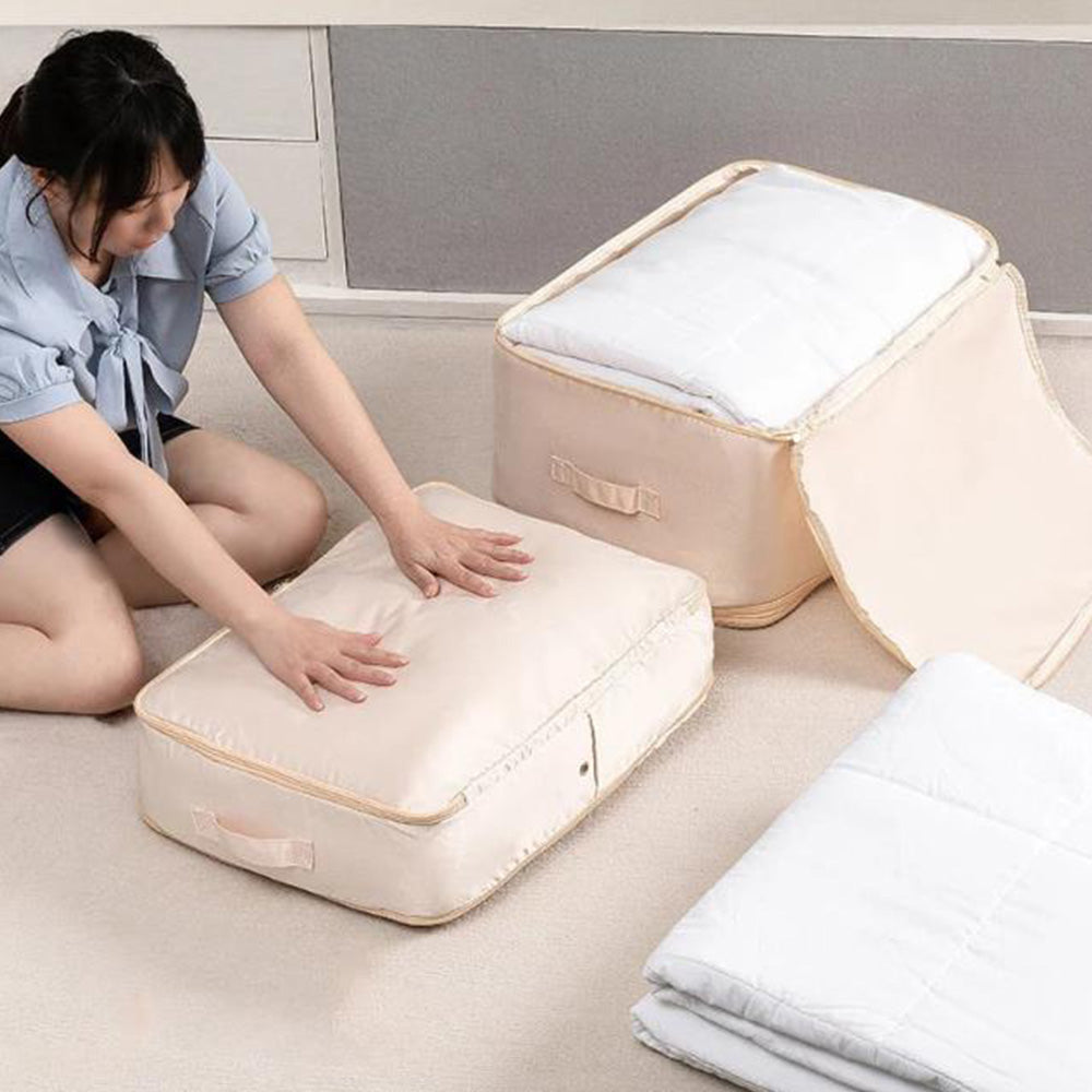 3 Layer Ultra Space Saving Self Compression Organizer Heavy Duty Moving Storage Bag
