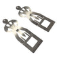 2Pcs Funny Man Shape Hot Dog Roaster Reusable Stainless Steel Sausage Holder for BBQ