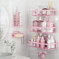 5Pcs Shower Caddy Adhesive Bathroom Wall Organizer Rack