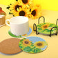 16Pcs Diamond Art Coasters Kit Diamond Painting Coasters