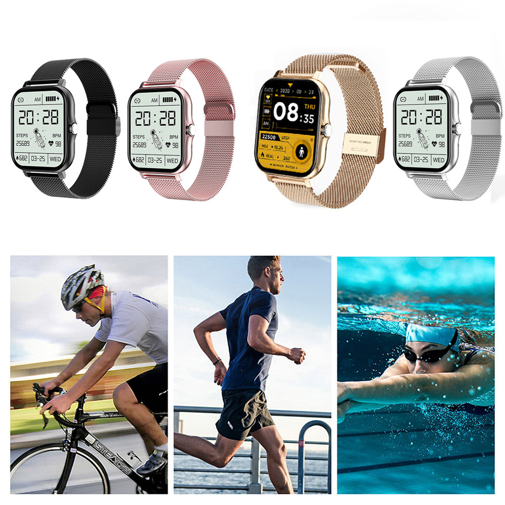 Bluetooth Smartwatch with Call Function and Fitness Tracking for Women and Men