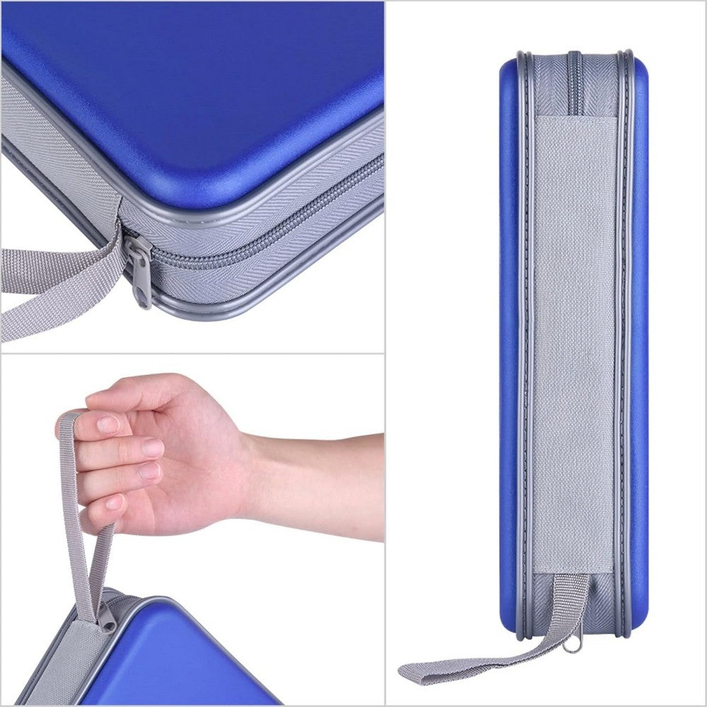 CD Case 96 Capacity CD Holder Case Portable CD DVD Storage Organizer