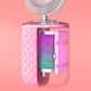 U-Shaped Automatic Electric Toothbrush with Sanitizing Cup-Pink