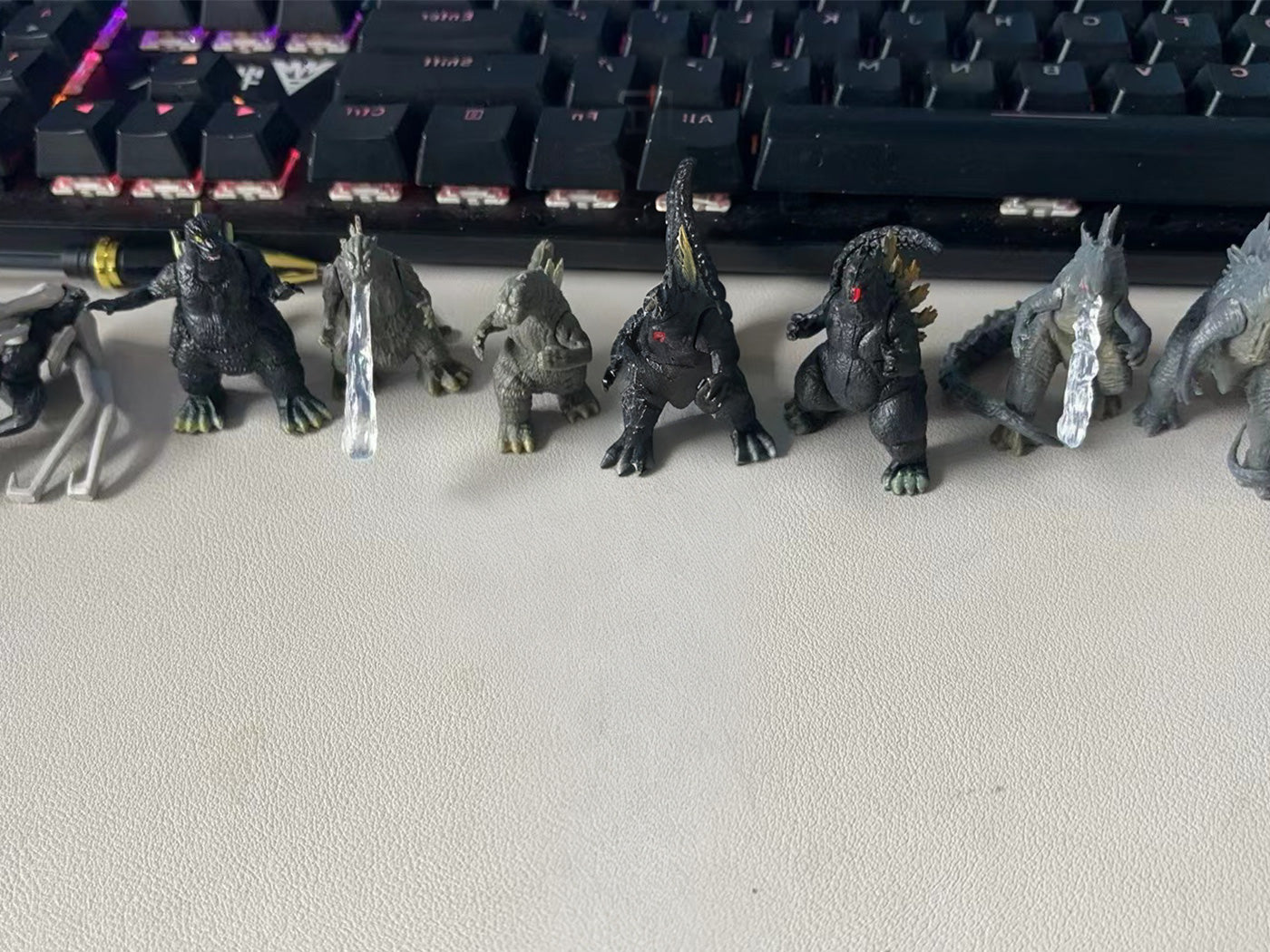 Godzilla Inspired Christmas Countdown Calendar 24 Day Advent Calendar Xmas Tree Ornaments
