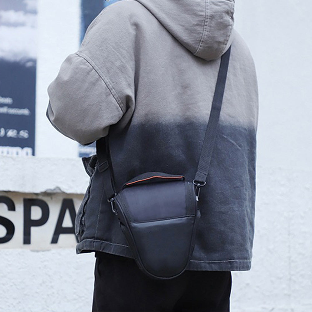 DSLR SLR Camera Bag Shoulder Bag Case With Shoulder Strap Triangular Camera Bag