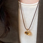 4pcs Women's Pendant Necklace Trendy Hoodie Sweater Chain
