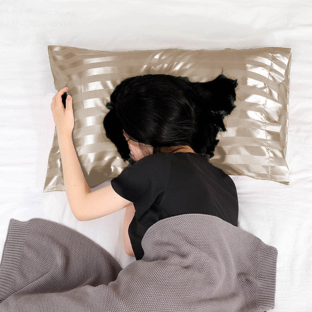 51x76cm Satin Pillowcase for Hair and Skin Soft Envelope Closure Pillowcase