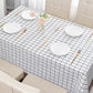 2-Pack PVC Tablecloth Waterproof Oilproof Checkered Pattern