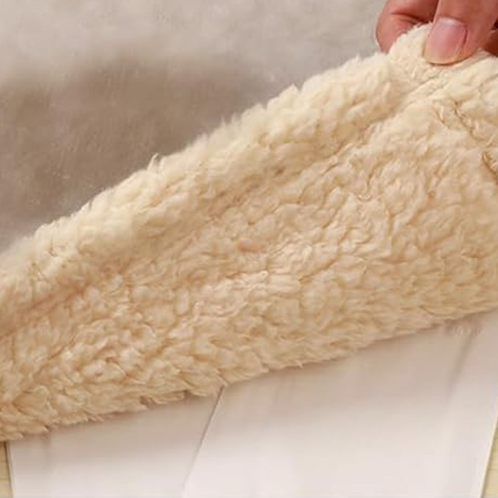 Pet Blanket for Dog Puppy Cat Reversible Flannel Fleece Sherpa Furniture Protector for Sofa Bed Couch