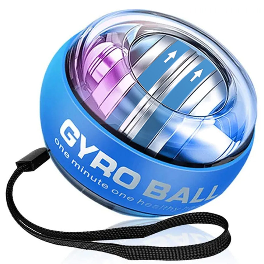 6 Colors LED Gyroscope Wrist Exercise Ball Strength Trainer Muscle Training