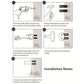 2Pcs Stainless Steel Wall Mounted Bathroom Towel Robe Hook
