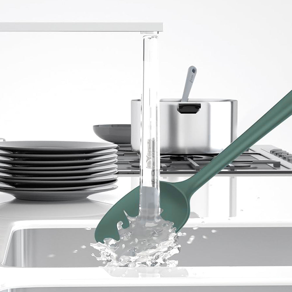 9PCS Silicone Spatula Set Non stick Spoon Utensil Baking Tools With Ergonomic Grip