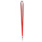50 Flat Polyester ID Badge Lanyards with 360 Degree Swivel Hooks