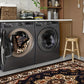 Large Floor Rug Crystal Velvet Vintage Boho Non-Slip Carpet for Bedroom Dining Room