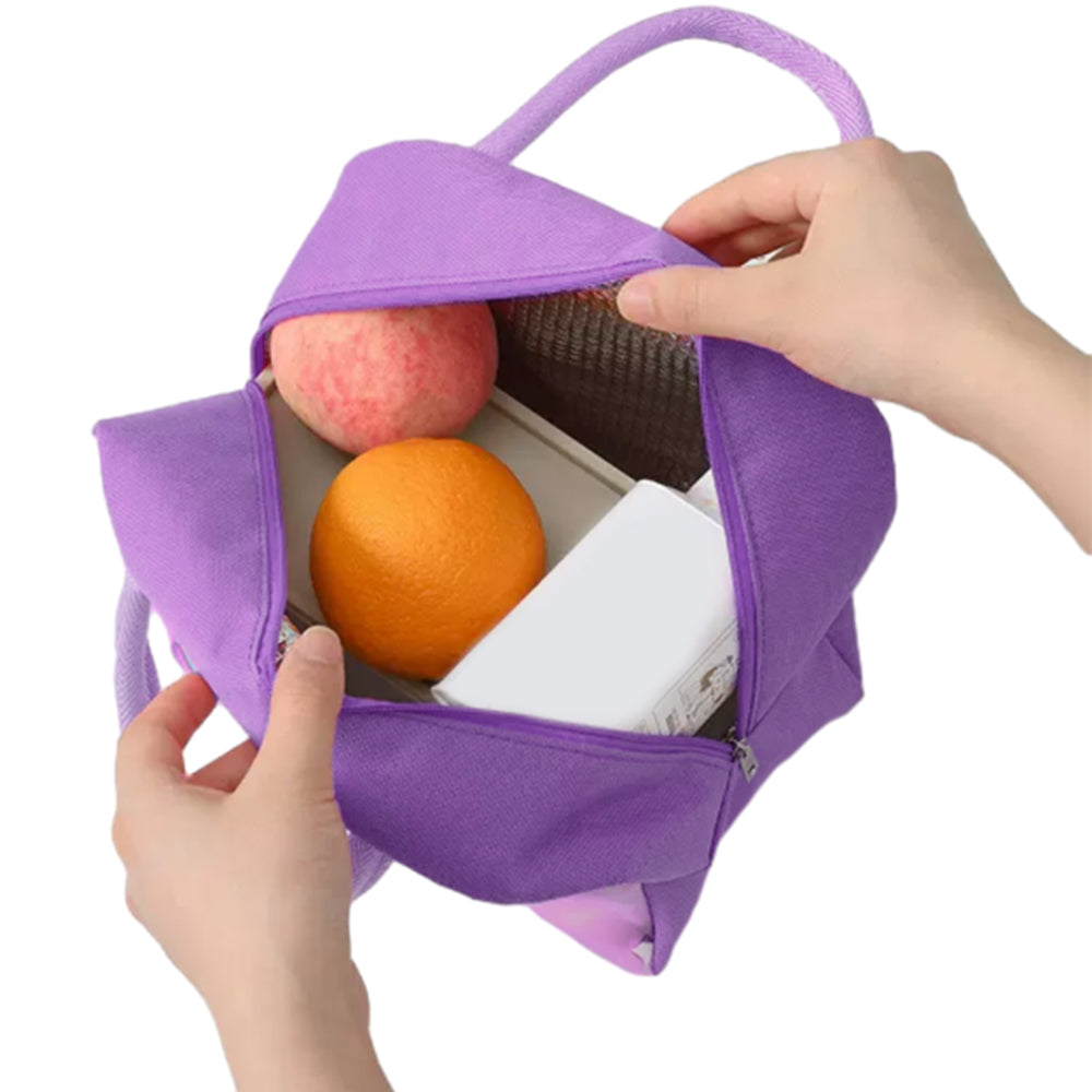 Oxford Cute 3D Cartoon Insulated Lunch Bag