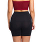 Seamless Shapewear Tummy Control Short High Waist Shapewear Short for Women-Black