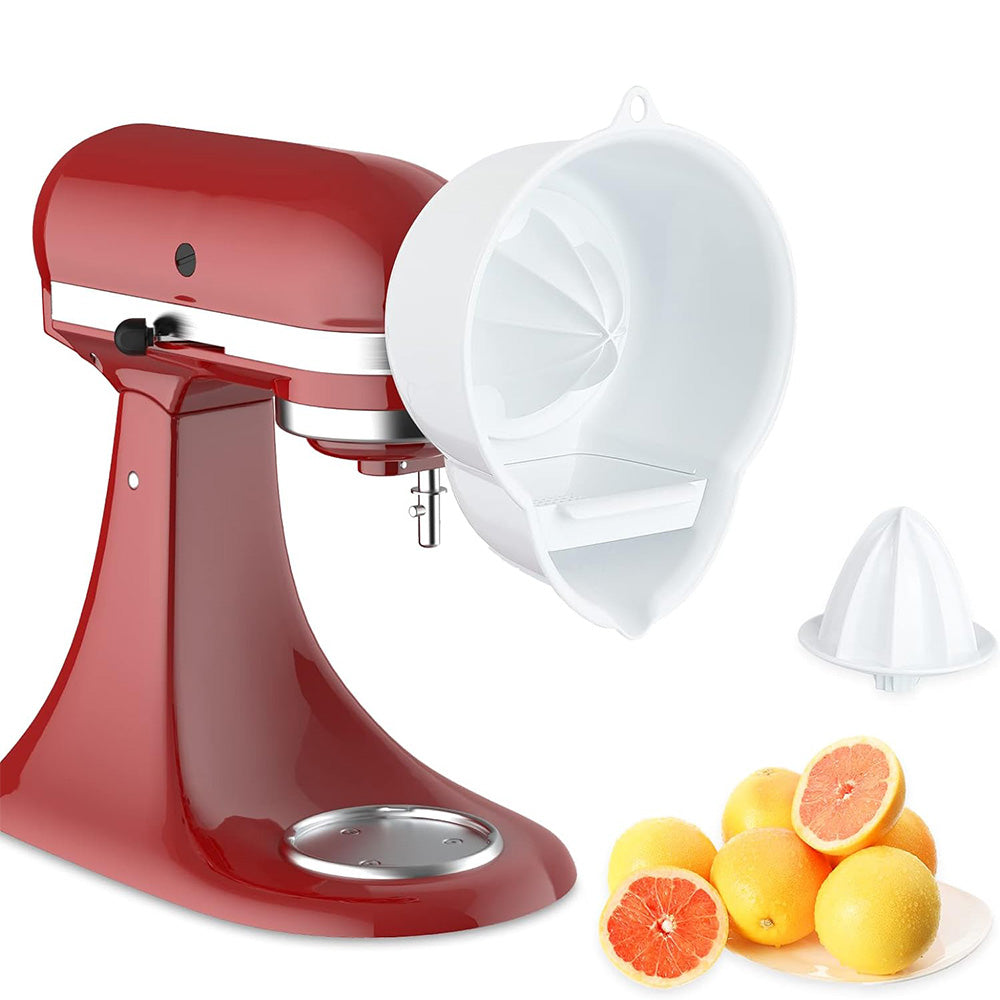 Compatible Slicer Shredder and Juicer Attachments Set for KitchenAid Stand Mixers