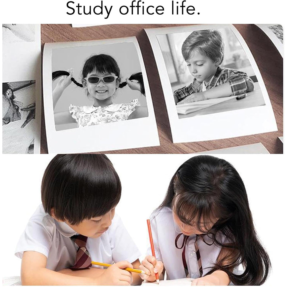 Mini Pocket Thermal Printer Wireless Bluetooth Photo with Printer Paper