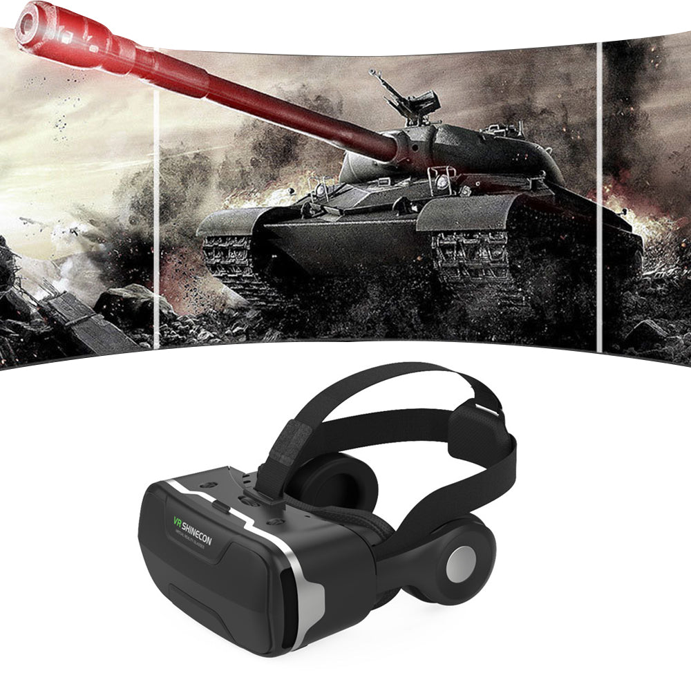 VR Headset 3D Virtual Reality Glasses With VR Bluetooth Controller