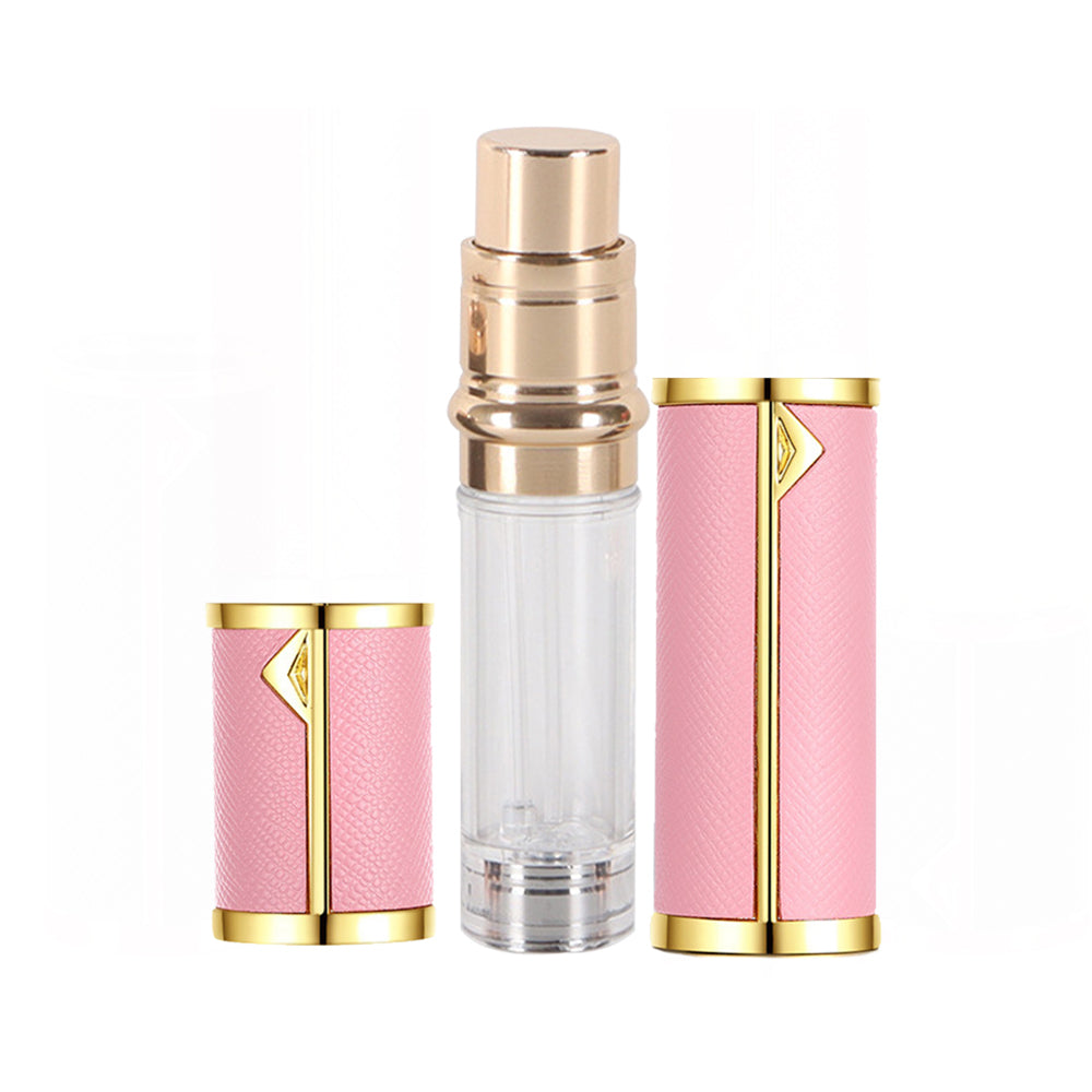 5ml PU Leather Refillable Perfume Spray Travel Atomizer Bottle Perfume Container