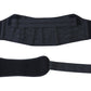 Maternity Belly Support Belt for Pregnancy with Adjustable Abdominal Support-Black