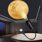 USB Star Projector Light Galaxy Planet Night Lamp with Replaceable Slides