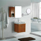 Extendable Wall-Mounted Makeup Mirror 3X Magnifier Double-Sided Bathroom Mirror