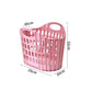 Collapsible Plastic Laundry Basket Folding Washing Clothes Storage Organizer