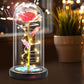 Eternal Rose Night Light in Glass Dome with LED