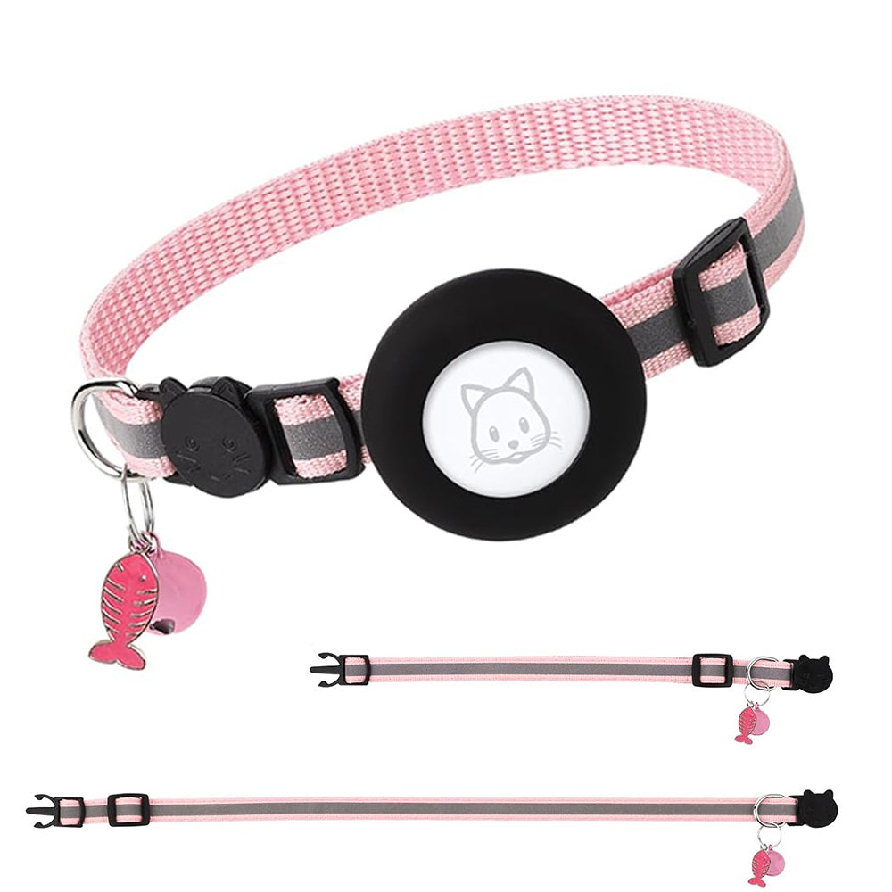 Adjustable Cat Collar Compatible with Apple Airtag